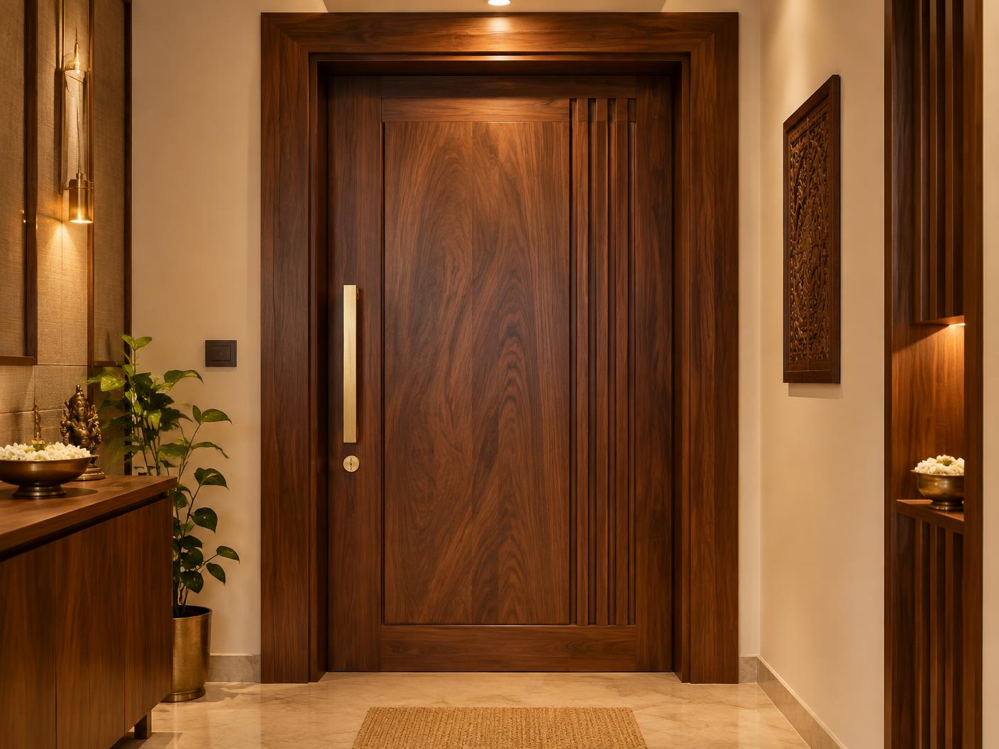 First impressions, in walnut